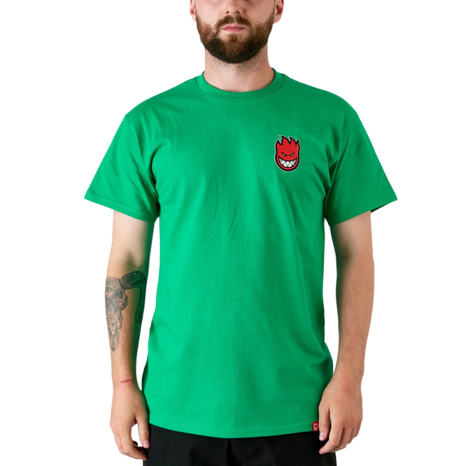 Lil Bighead Fill T-Shirt Kelly Green/Red/White