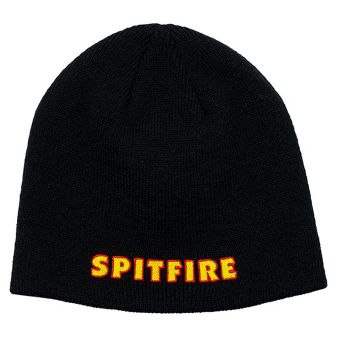 LTB Script Skully Black Beanie