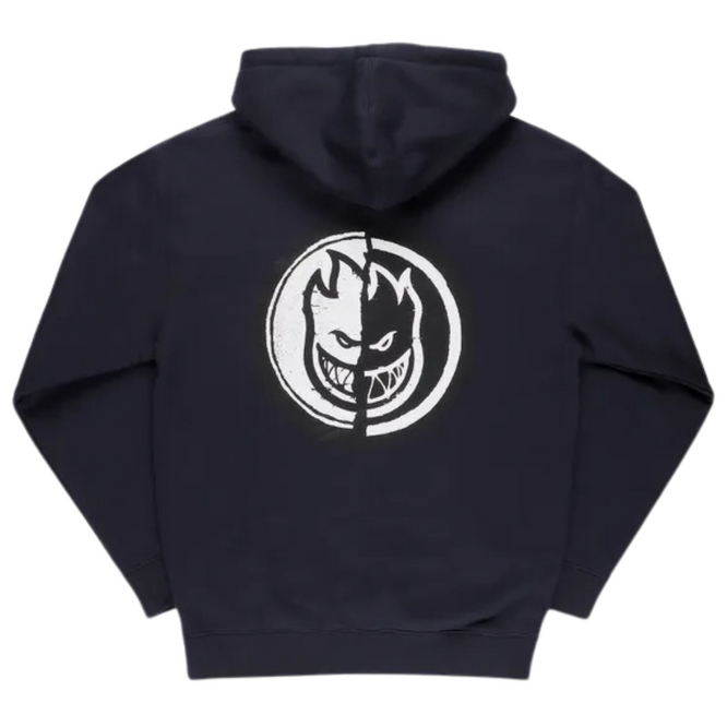 Yin Yang Hoodie Navy