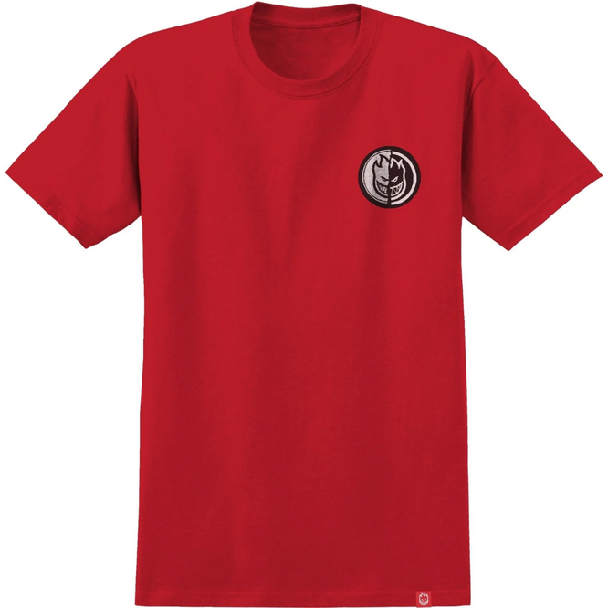 Yin Yang T-Shirt Red Black/White