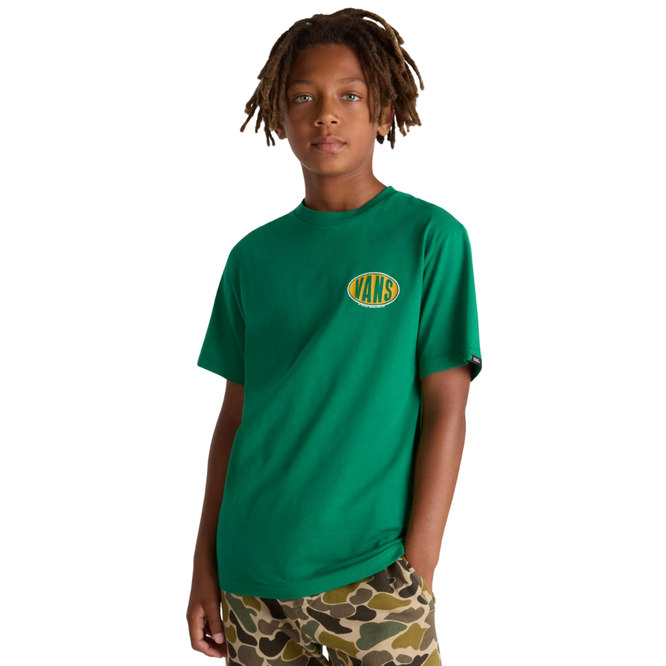 Kids Spray On T-shirt Verdant Green