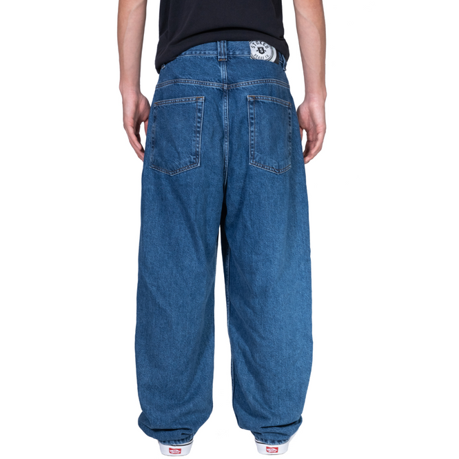 King Concrete Baggy Denim Pants Dark Blue