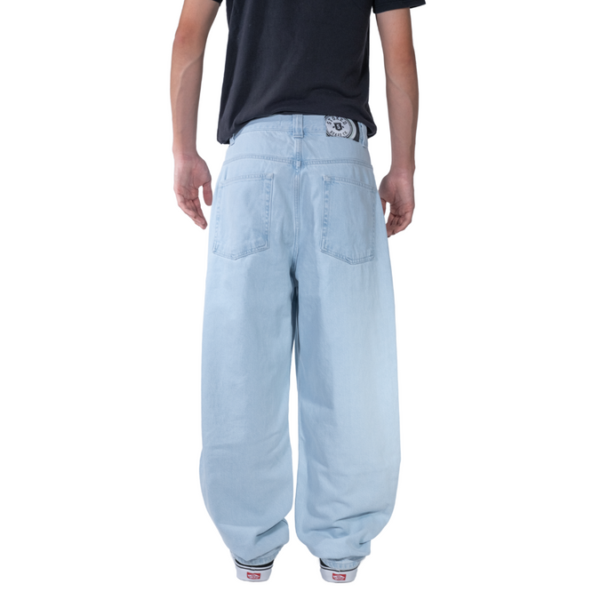 King Concrete Baggy Denim Pants Light Blue