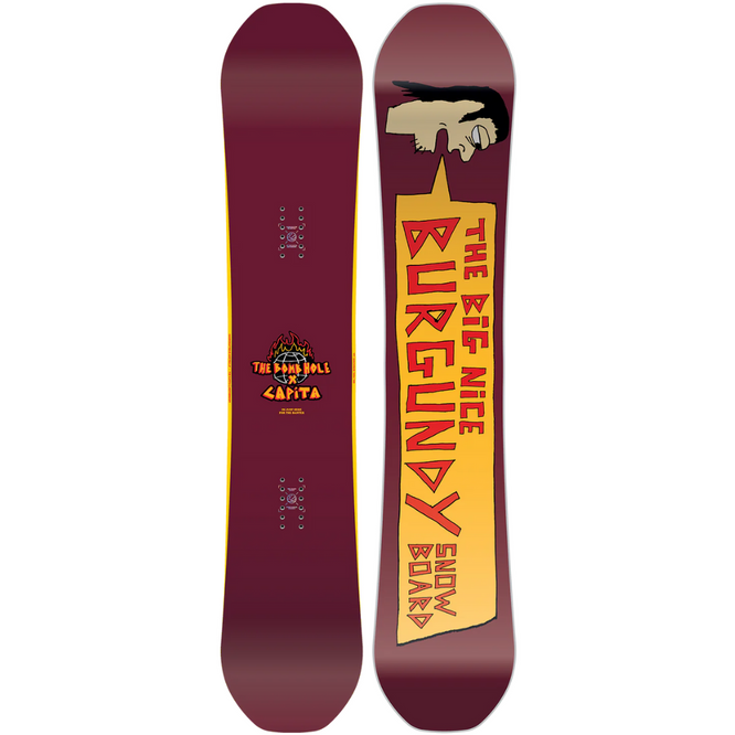 Big Nice Burgundy 2025 Snowboard