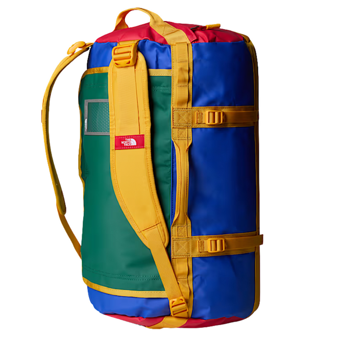 Base Camp S Duffel Bag TNF Blue/TNF Red/Summit Gold