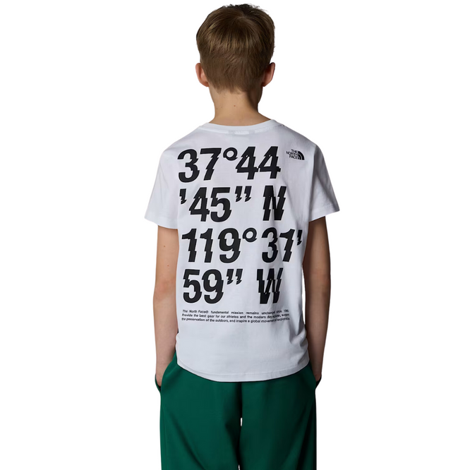 Kids Coordinates Graphic T-Shirt TNF White