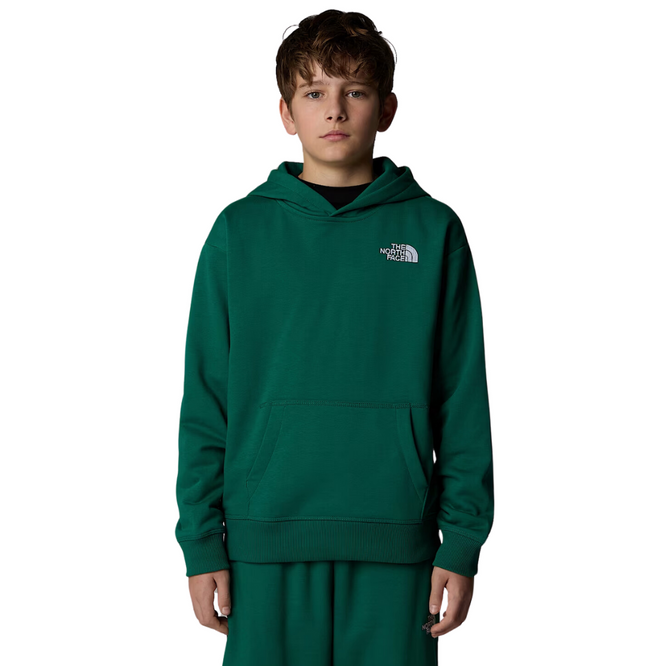 Kids Oversized Essential Hoodie Evergreen