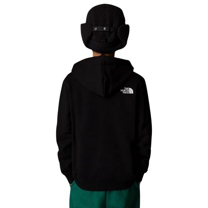 Kids Varsity Graphic Relaxed Hoodie TNF Black