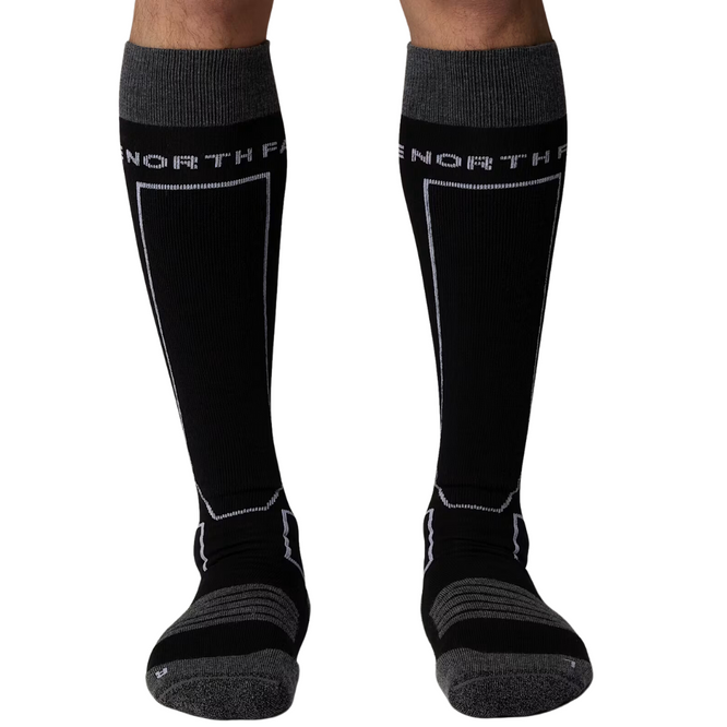 Resort Snowboard Socks TNF Black/Monument Grey