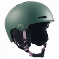 Womens Vertice Solid Helmet Satin Black