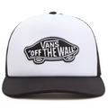 Classic Patch Cap Curved Bill Black/White