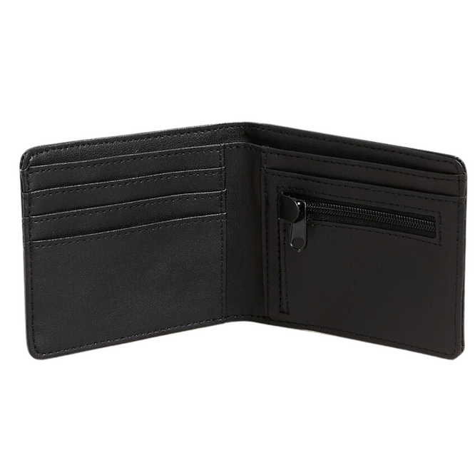 Drop V Bifold Black Wallet