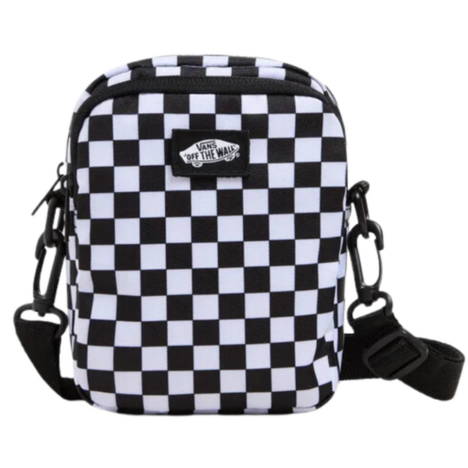 Go Getter Shoulder Bag Black/White Checkers