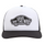 Kids Classic Patch Curved Bill Trucker Cap Black