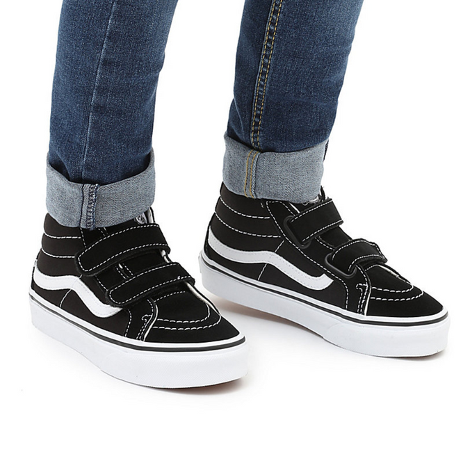 Kids Sk8-Mid Reissue V Black/True White