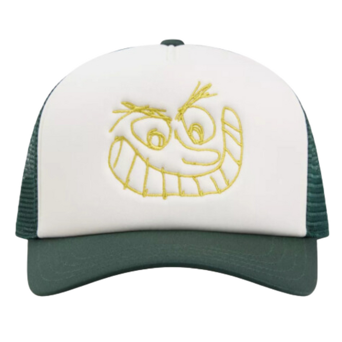 Skate Smile Trucker Cap Scarab