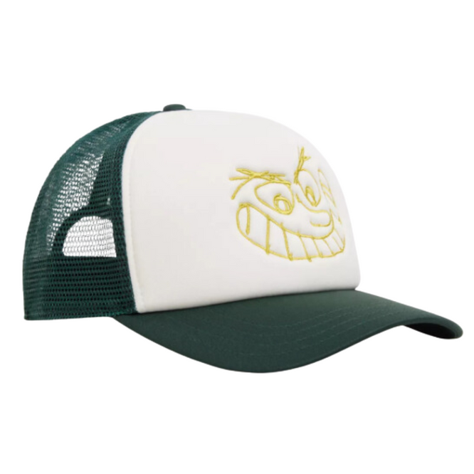 Skate Smile Trucker Cap Scarab