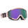 Attunga Adobe Rose Charcoal + Purple Chrome Lens Snowboard Goggles