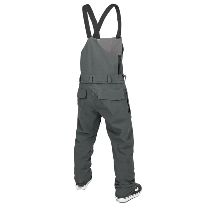 Roan Snowboard Bib Overall Charcoal