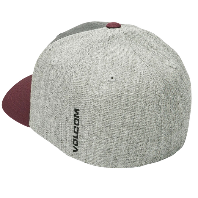 Full Stone Heather Flexfit Cap Merlot