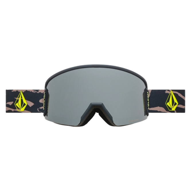 Garden 2 Camo + Silver Chrome Lens Snowboard Goggles