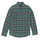 Kids Caden Plaid Shirt Sea Green