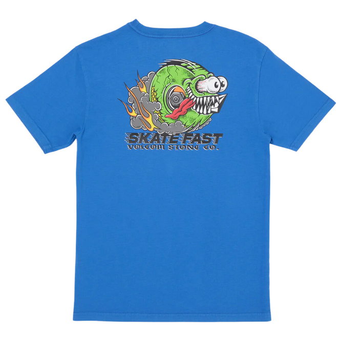 Kids Skate Fast T-Shirt Patriot Blue