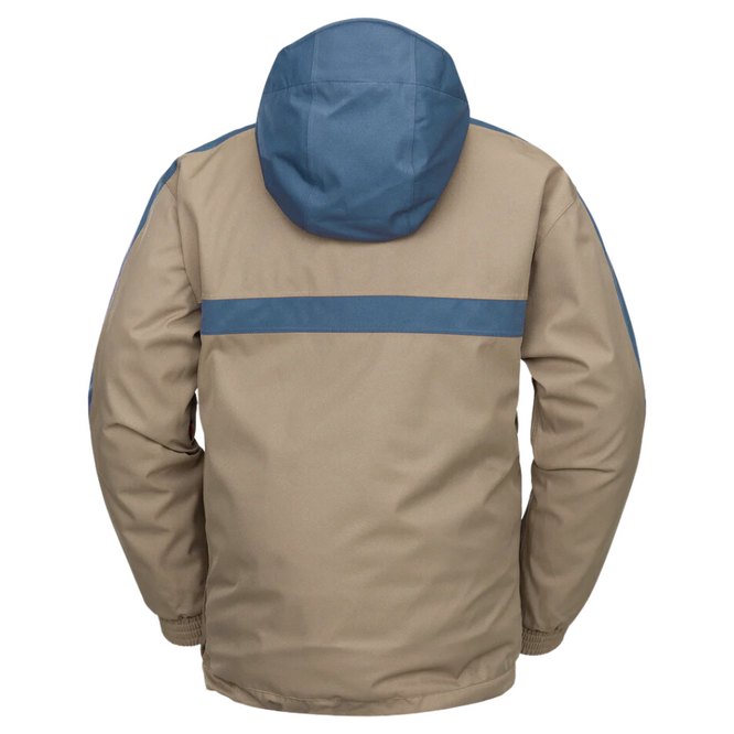 Longo 20K Pullover Snowboard Jacket Chestnut Brown