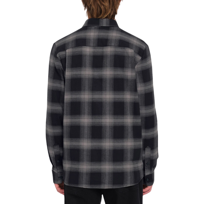 Netastone Flannel Shirt Black