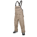 Roan Snowboard Bib Overall Chestnut Brown