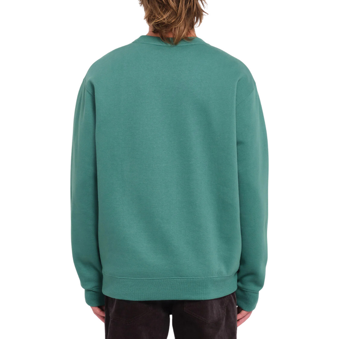 Single Stone Crew Sweatshirt Sea Green