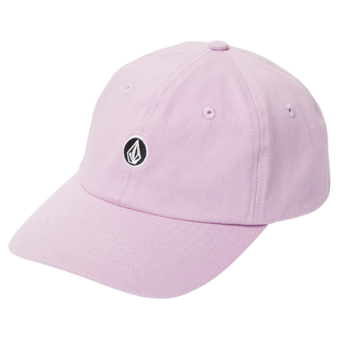 Womens Circle Stone Dad Cap Iris Purple