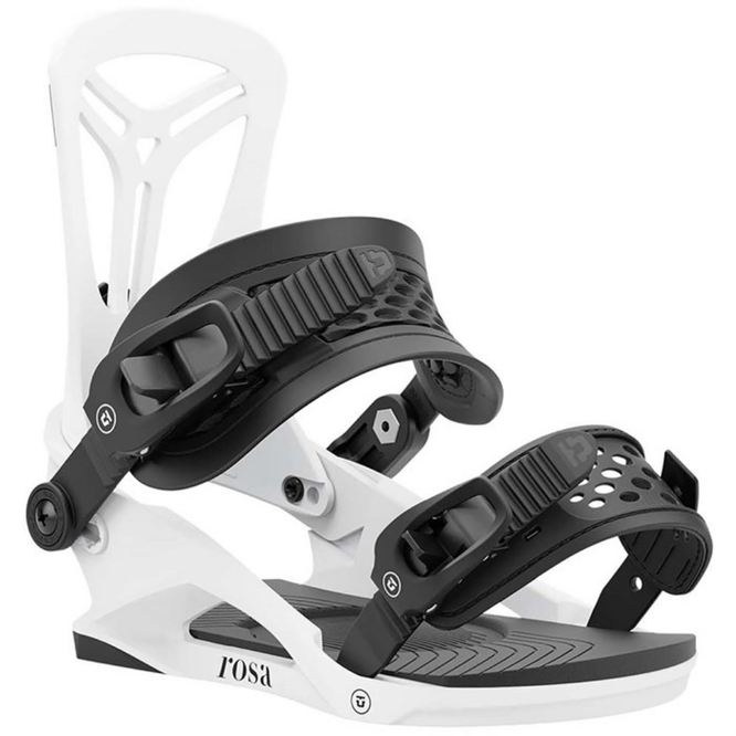 Womens Rosa White 2025 Snowboardbindingen