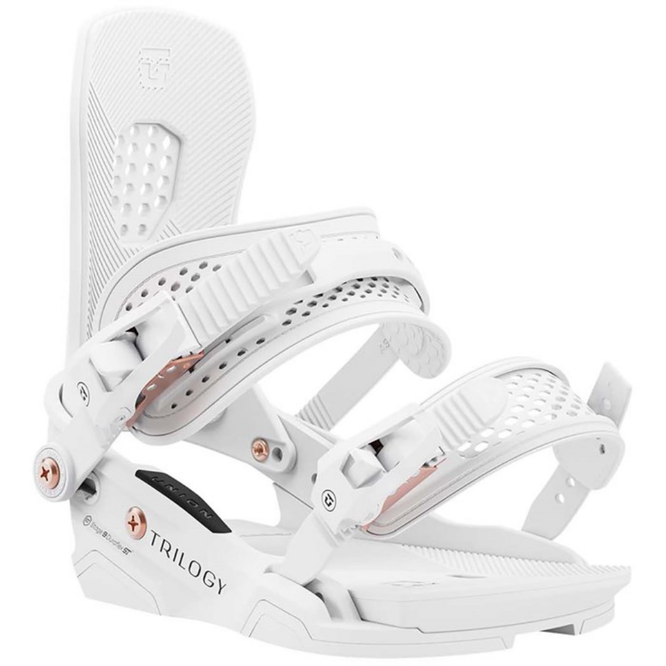 Womens Trilogy Classic Team White 2025 Snowboardbindingen