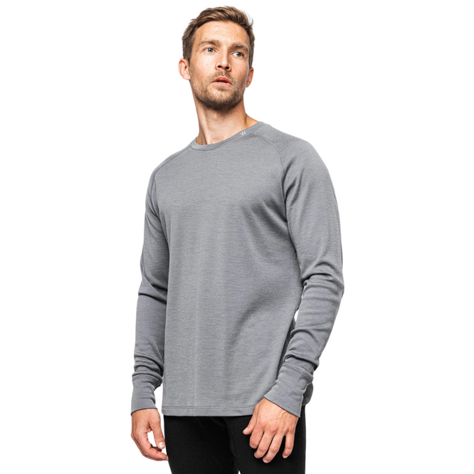 Tuv Longsleeve Crew Rock Grey