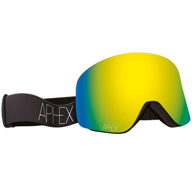 Oxia Matt Black Frame/Revo Gold Lens + Yellow Lens S1